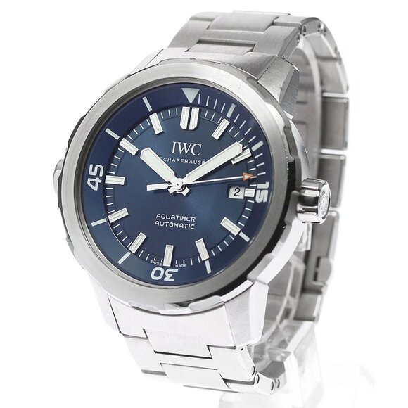 IWC SCHAFFHAUSEN Aqua timer IW329005 Navy Dial Automatic Men's Watch_764623 - Picture 1 of 7
